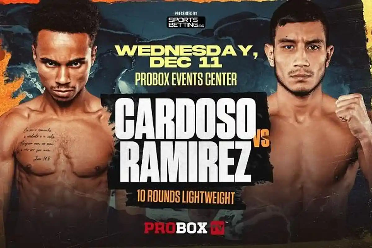 Jadwal Tinju Dunia Malam Ini, Jonhatan Cardoso dan Eduardo Ramirez Lakukan Timbang Badan