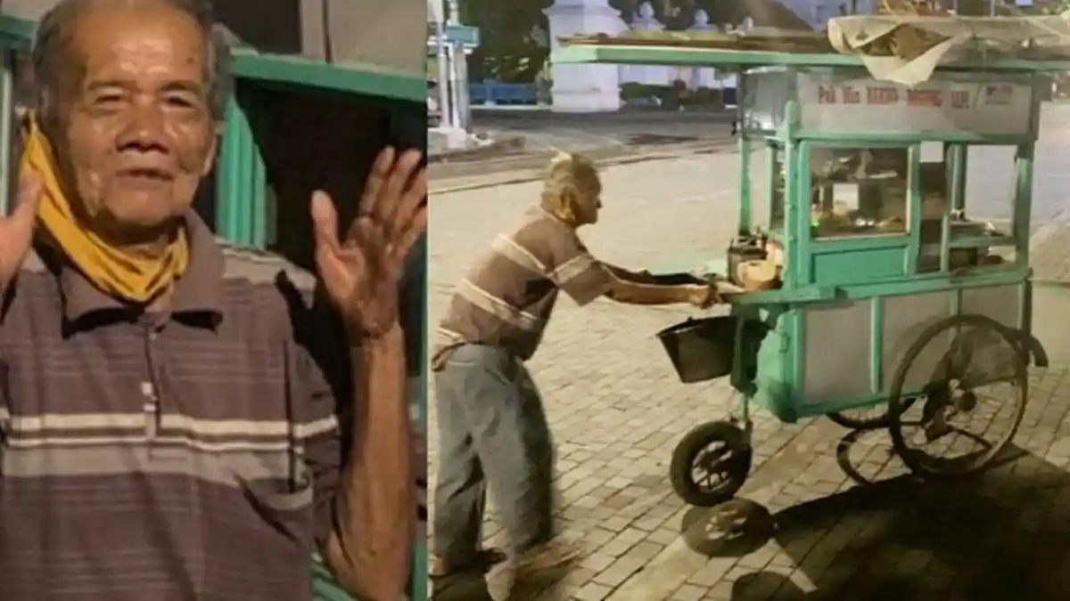 Pesan Kakek Viral Penjual Bakso di Solo Kepada Pembelinya, Tidak Boleh Manja dan Selalu Bersyukur