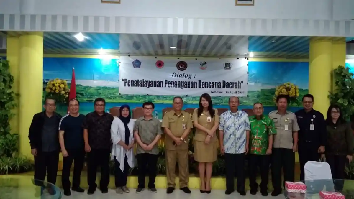 Kemenko PMK RI Kunjungan Lapangan dan Dialog di Kota Tomohon soal Penatalayanan Penanganan Bencana