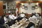 Bupati HSS Terima Kunjungan Staf Ahli Menteri Pertanian Bidang Lingkungan Pertanian