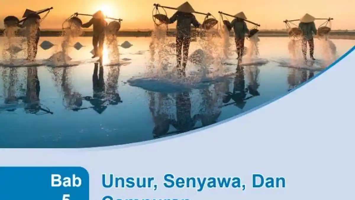 RANGKUMAN Materi IPA Kelas 8 SMP Semester 2 Kurikulum Merdeka, Bab 5 Unsur Senyawa dan Campuran