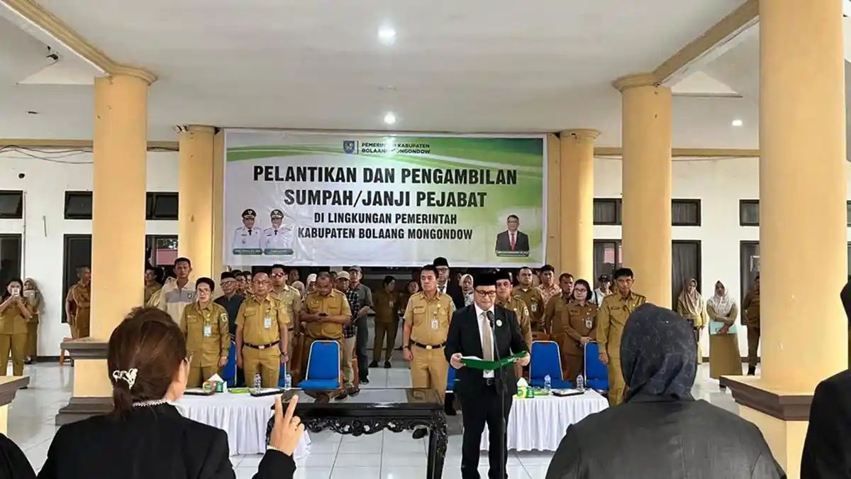 Daftar Lengkap Nama Kepala Puskesmas dan Pejabat Pemkab Bolmong yang Dilantik Wabup Dony Lumenta