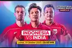 LINK Streaming TV Online Indosiar Laga Timnas U23 Indonesia vs India Malam Ini Main Jam 20.00 WIB