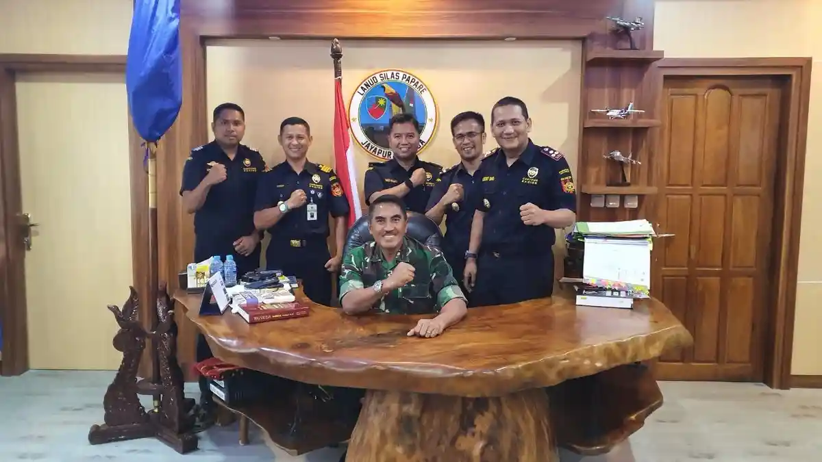 Ini Cara Bea Cukai Jayapura Bangun Sinergi dengan Aparat Penegak Hukum
