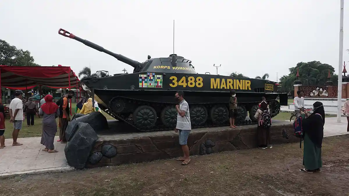 Pemkab Batang Segera Pasang Pagar Pembatas Monumen Alutsista