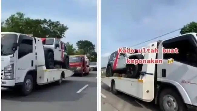 Viral Konvoi Kado Mobil Mewah Robicon hingga Alphard di Pati, Ternyata Hadiah untuk Anak Sekdes