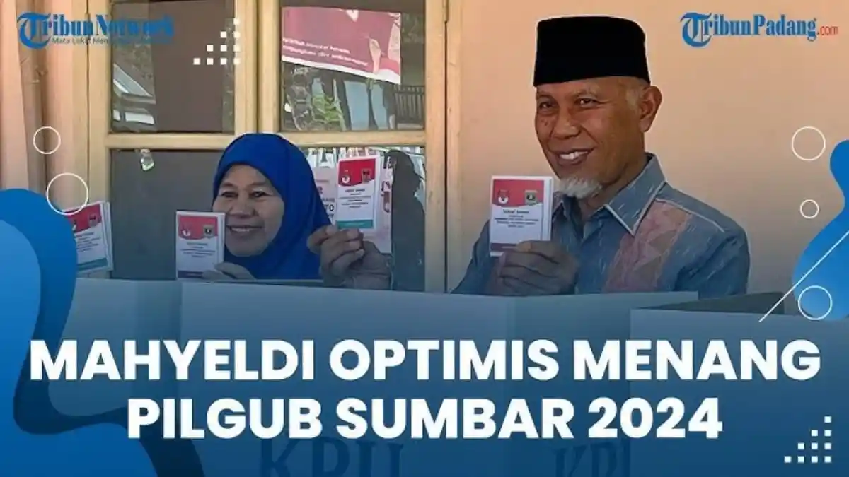 Data Masuk 100 Persen, Hasil Quick Count Pilkada Sumbar 2024, Mahyeldi-Vasco Jaya, Epyardi Merana