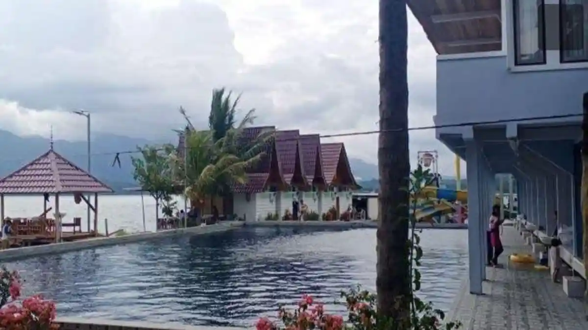 Tidak Kantongi Izin, Hotel Ranau Indah Di Danau Ranau Ditutup