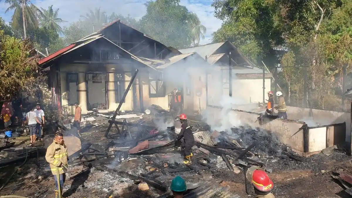 Dua Rumah di Kuta Baro Terbakar, Pemilik Terpaksa Mengungsi