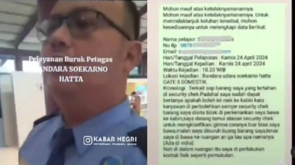 Terungkap! Ini Alasan Petugas Avsec Bandara Soetta Giring hingga Tempeleng Penumpang di Terminal 2