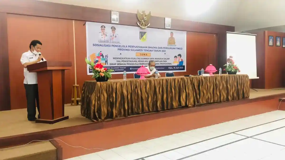 Dinas Perpustakaan Sulteng Sosialisasi Pengelolaan Perpustakaan ke Masyarakat