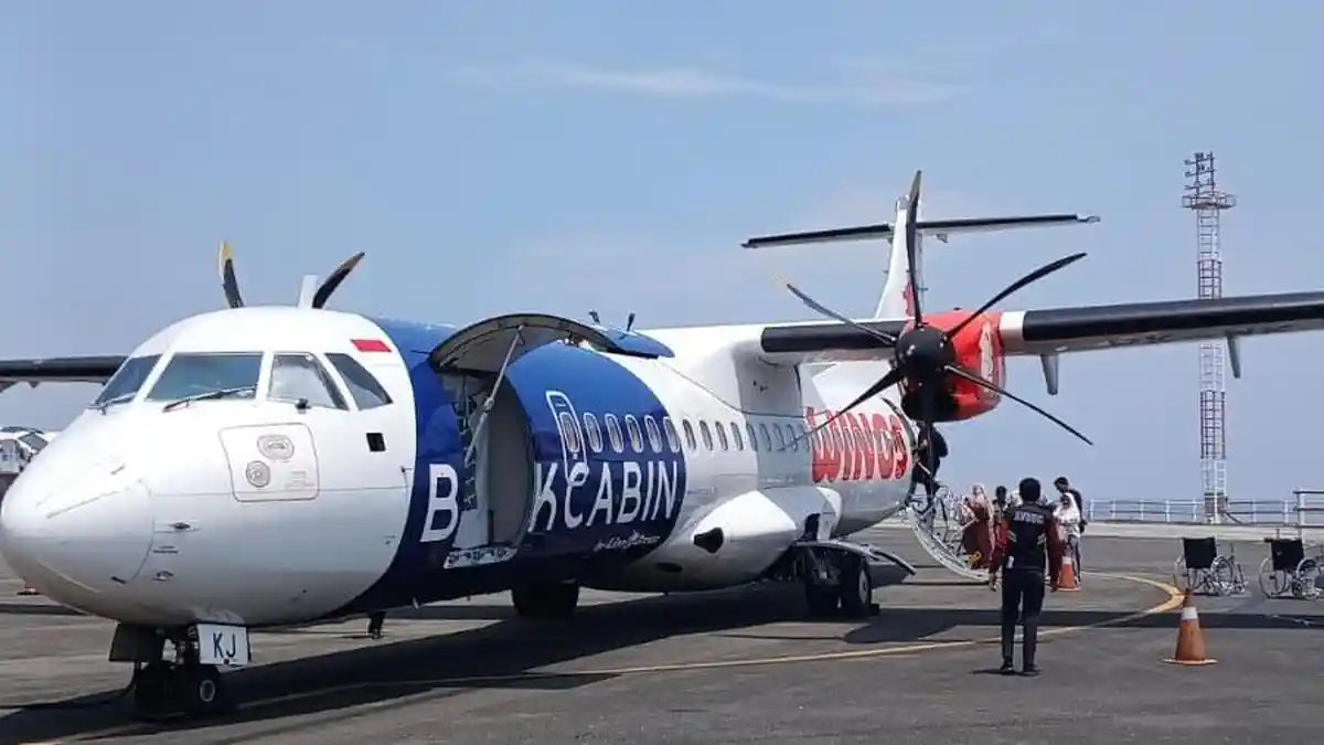 Wings Air Kembali Buka Rute Luwuk-Manado setelah Ditutup Setengah Dekade