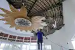 Plafon Atap Masjid Tanjak Kota Batam Ambrol