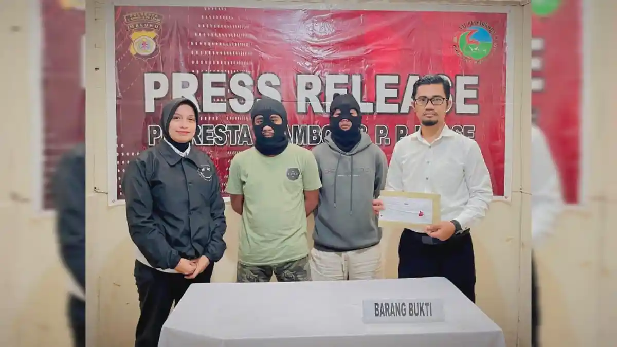 Pesta Narkoba di Ambon Terbongkar, 2 Pemuda Ditangkap Polisi