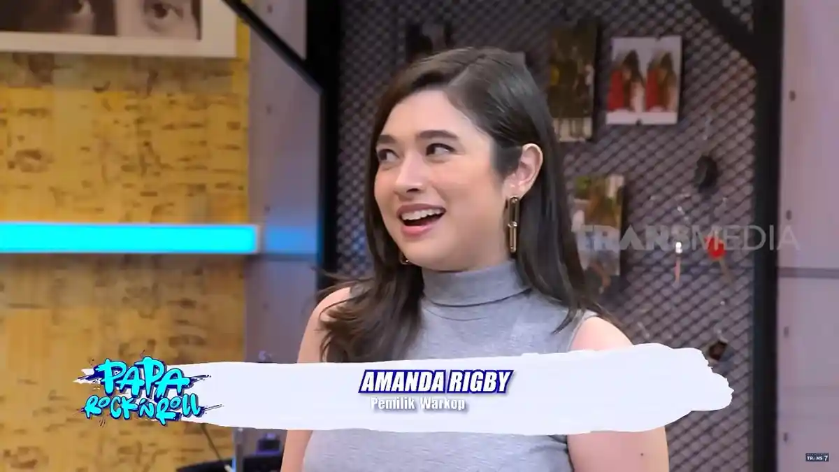 5 Potret Amanda Rigby, OB Cantik Curi Perhatian di Lapor Pak Trans 7