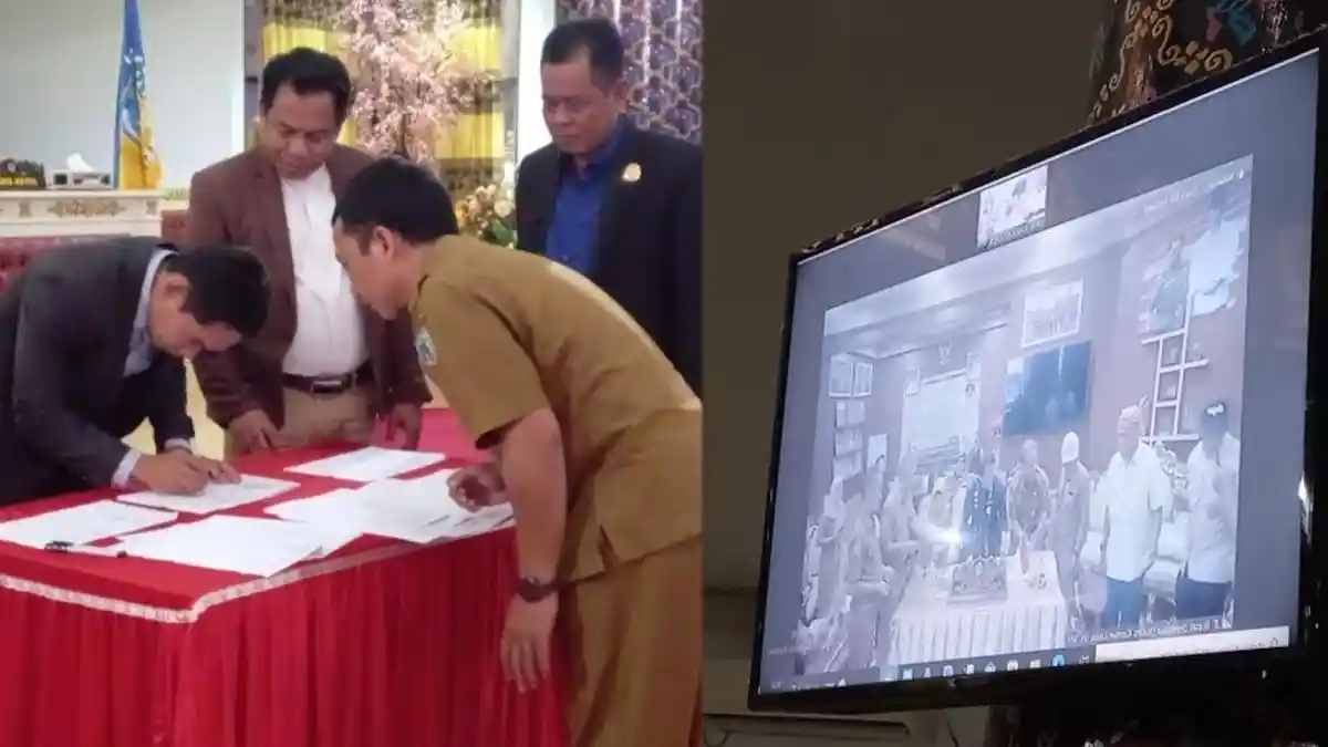 Berlangsung Virtual, Begini Uniknya Rapat KUA-PPAS Perubahan 2022 di DPRD Donggala