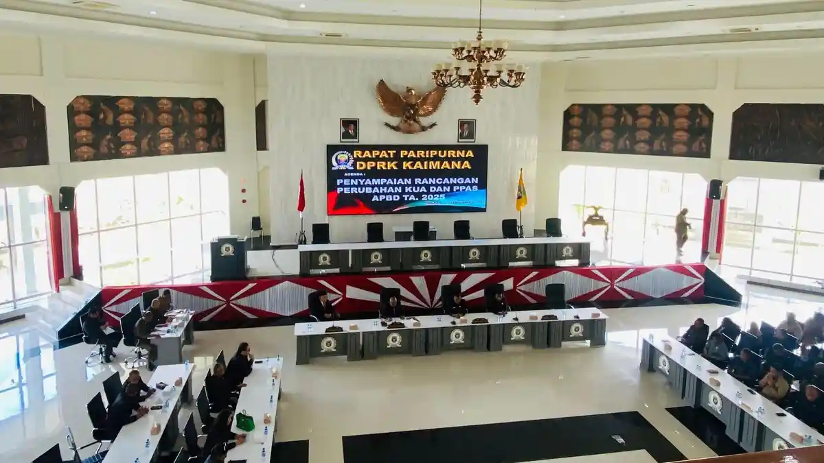 DPRK Kaimana Gelar Paripurna Rancangan Perubahan KUA-PPAS APBD 2025