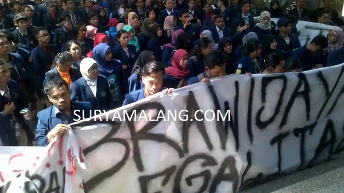 Mahasiswa UB Tuntut Legalitas Pendidikan Vokasi