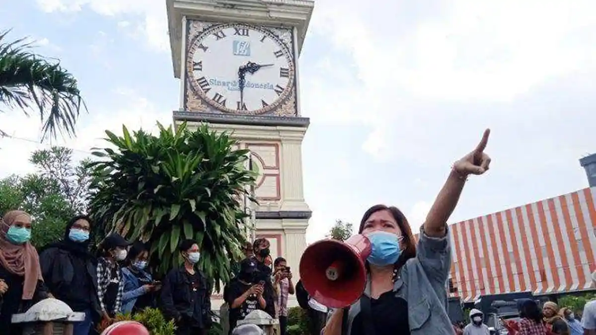 14 Mahasiswa/i yang Ditahan Polrestabes Medan Saat 'May Day' Ngaku Tak Diberi Makan