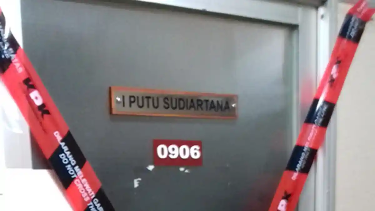 Ruangan Putu di Gedung DPR Disegel KPK