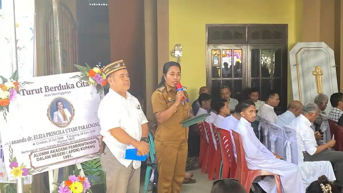 Camat Taebenu: Kepergian dr. Icha Menjadi Kehilangan Besar bagi Keluarga dan Masyarakat - Pos-kupang.com