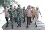 Panglima TNI dan Kapolri Tinjau Lokasi Observasi WNI di Sebaru