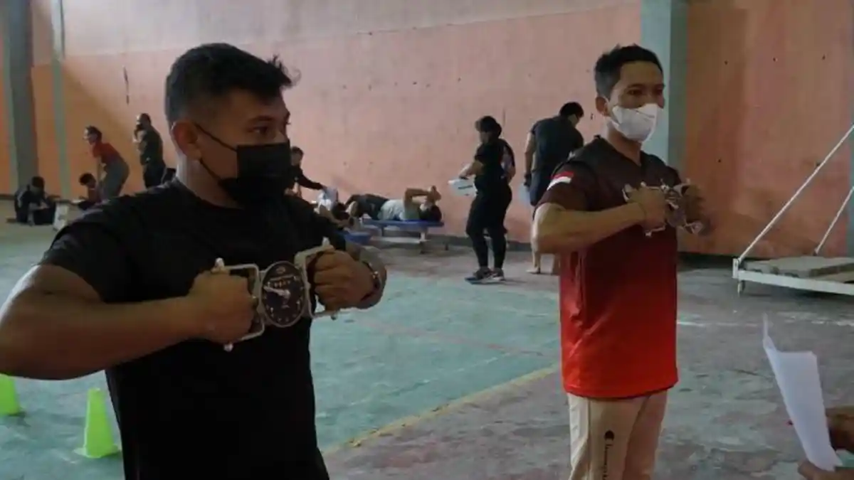 Sebelum Berlaga Di Pekan Olahraga Provinsi Bali, Atlet Bangli Digembleng Tes Kebugaran 