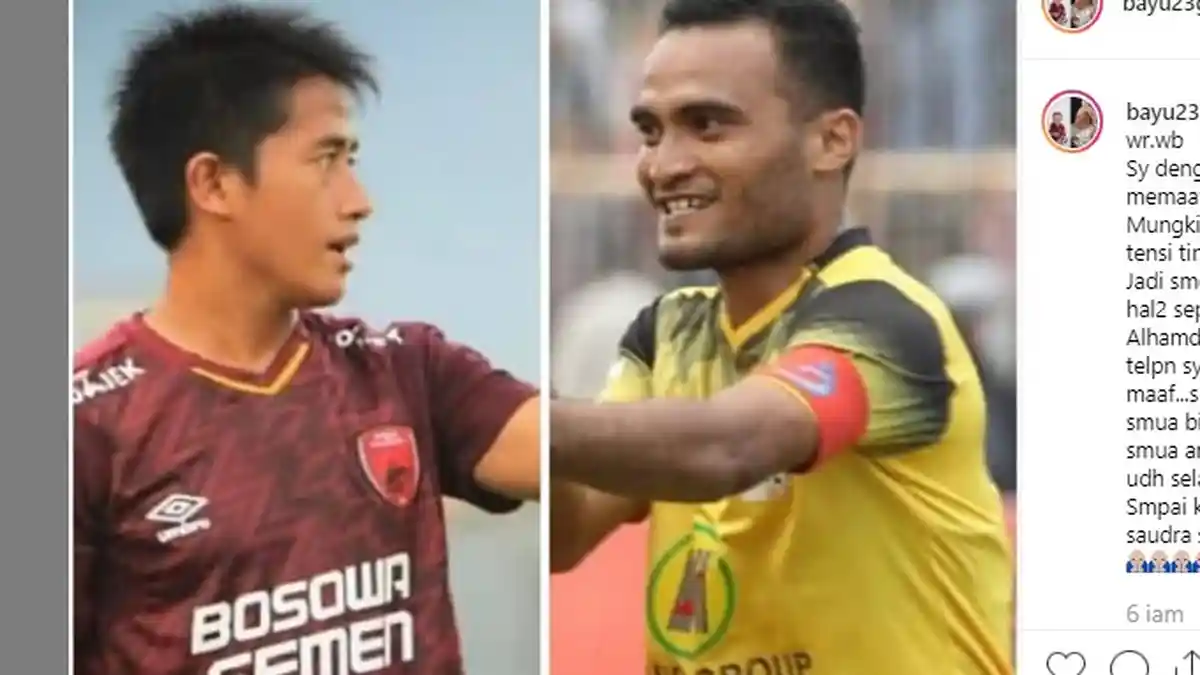 Rizky Pora Dicoret Timnas Gegara Pukul Pemain PSM, Ini Komen Kapten Barito Putera Dibalas Bayu Gatra