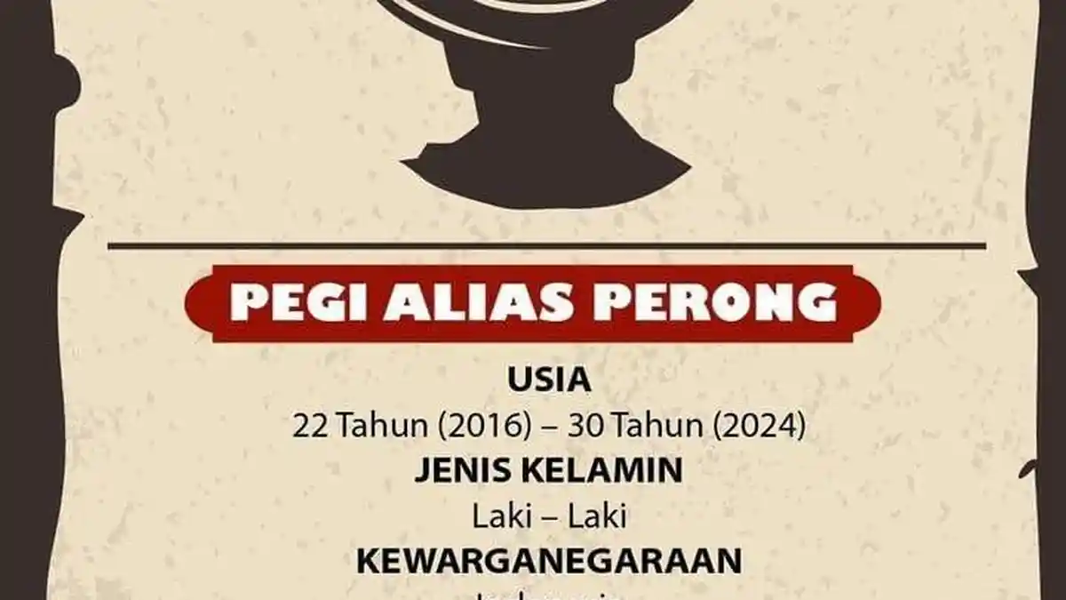 Apa Peran Pegi, DPO 8 Tahun Dalam Kasus Pembunuhan Vina Cirebon? Ini Kata Polisi