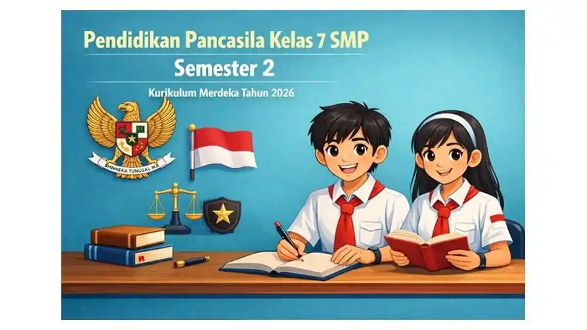 Soal PAT/SAT/UAS Pendidikan Pancasila Kelas 7 SMP Semester 2 Kurikulum Merdeka Tahun 2026