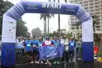 1.000 Pelari Ikuti Care for Sumut Charity Run di GBK