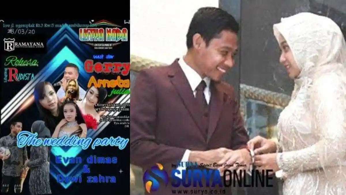 Acara Dangdutan di Rumah Evan Dimas Dibatalkan Gara-gara Virus Corona, Ngunduh Mantu Juga Terimbas