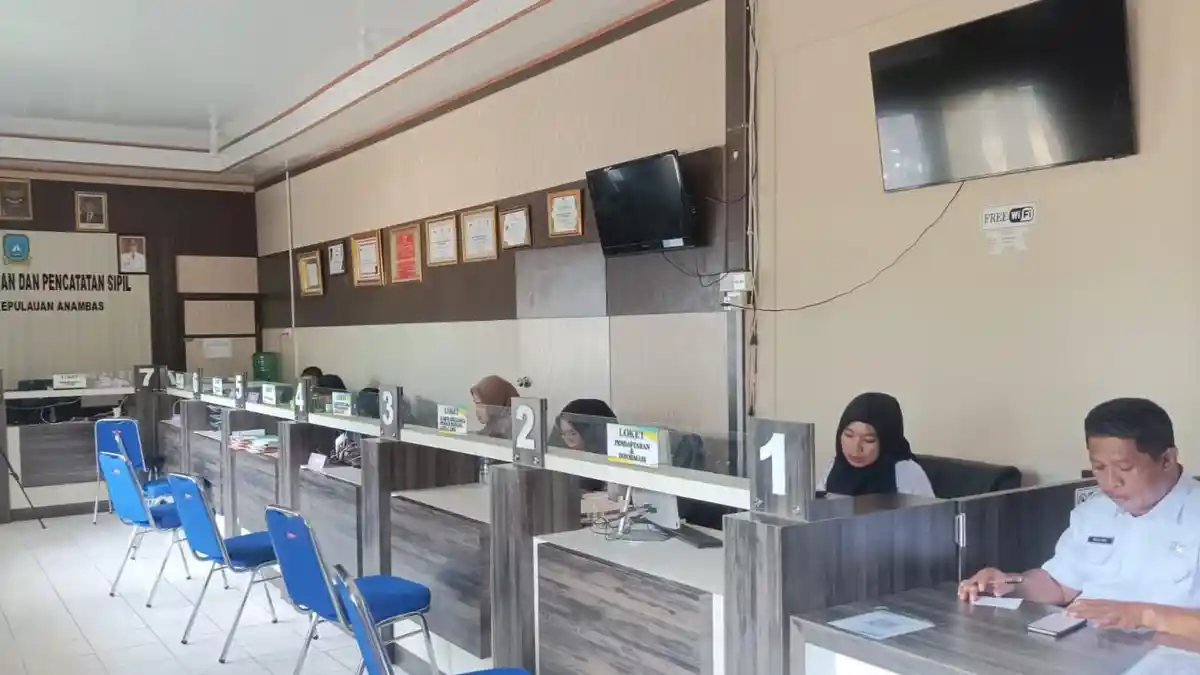 Buntut Pemadaman Listrik di Anambas, Layanan Adminduk di Disdukcapil Terkendala