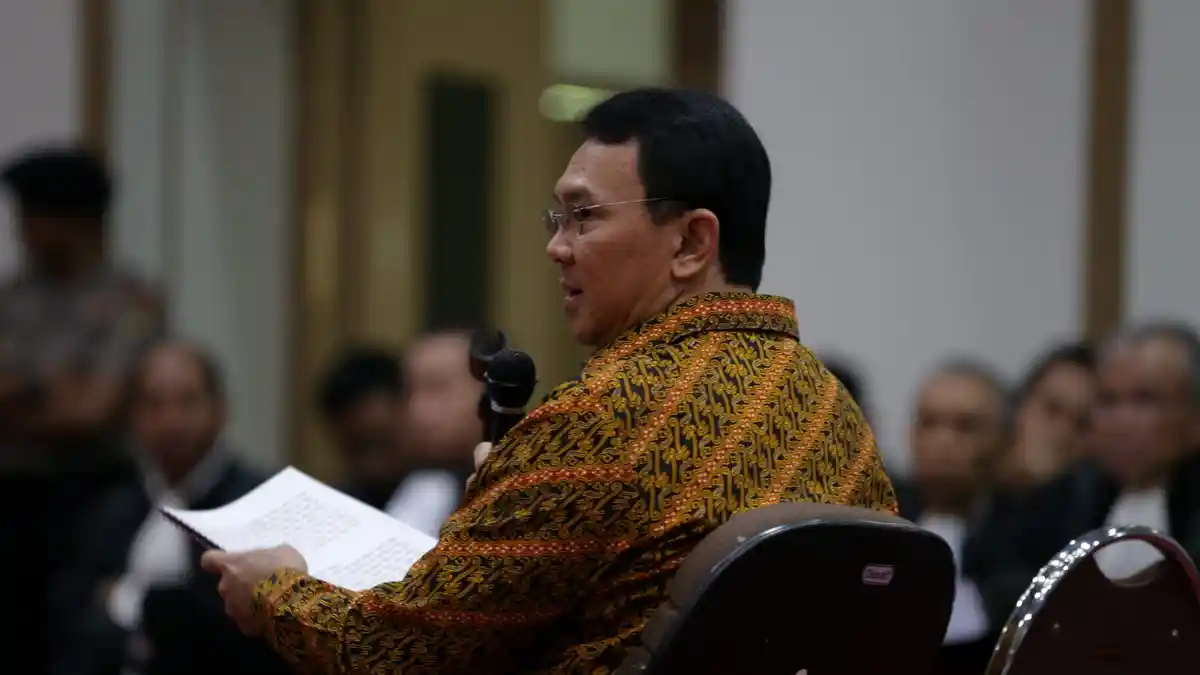 Sebulan di Tahanan, Katanya Ahok Makin Ganteng, Perutnya Tak Buncit Lagi