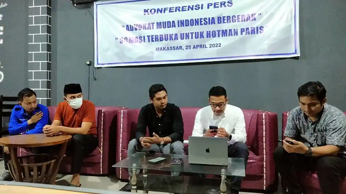 Advokat Muda di Makassar Somasi Hotman Paris, Jika Tak Minta Maaf Bakal Dilapor