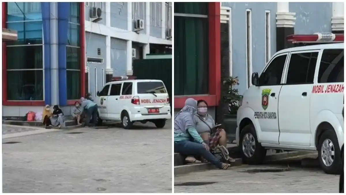Sakit Hati Ditolak 6 Rumah Sakit di Samarinda, Akhirnya Dibawa Ambulans ke Kantor Gubernur Kaltim