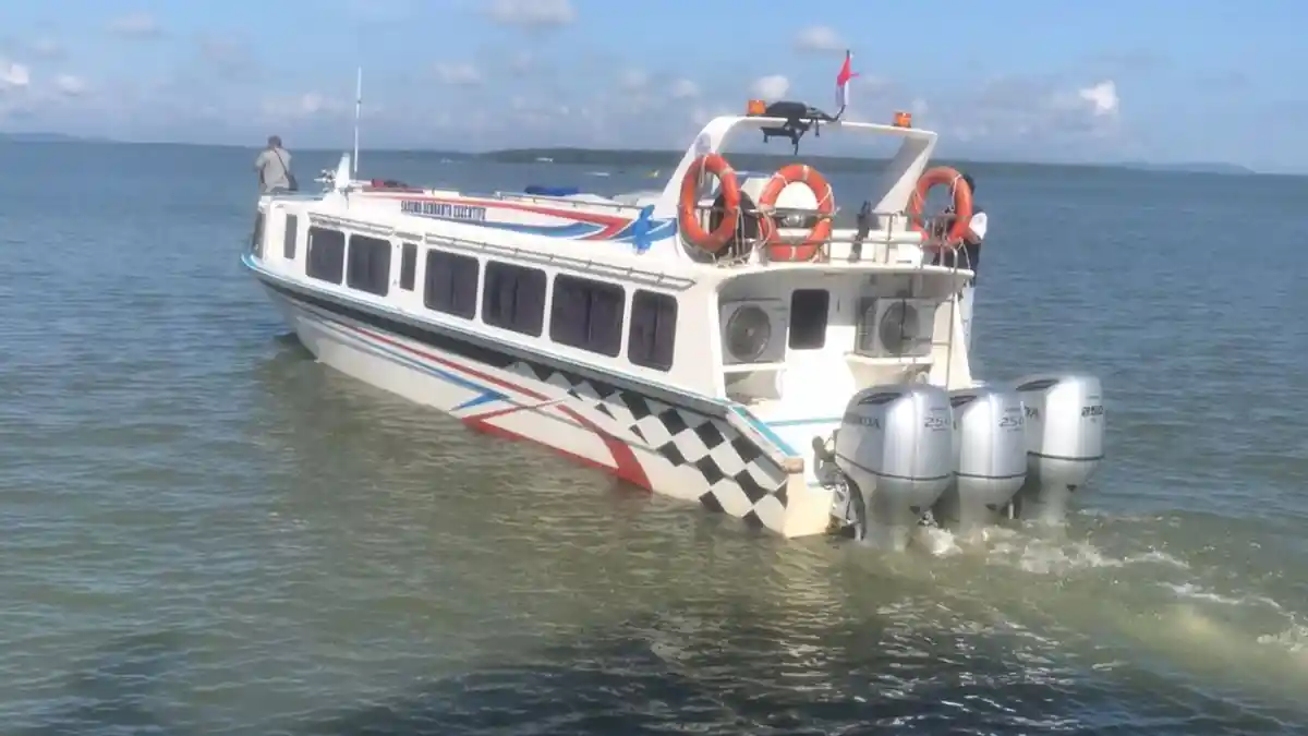 Arus Penumpang Pagi Menurun, Berikut Jadwal 8 Speedboat Reguler Rute Nunukan-Tarakan Hari Ini