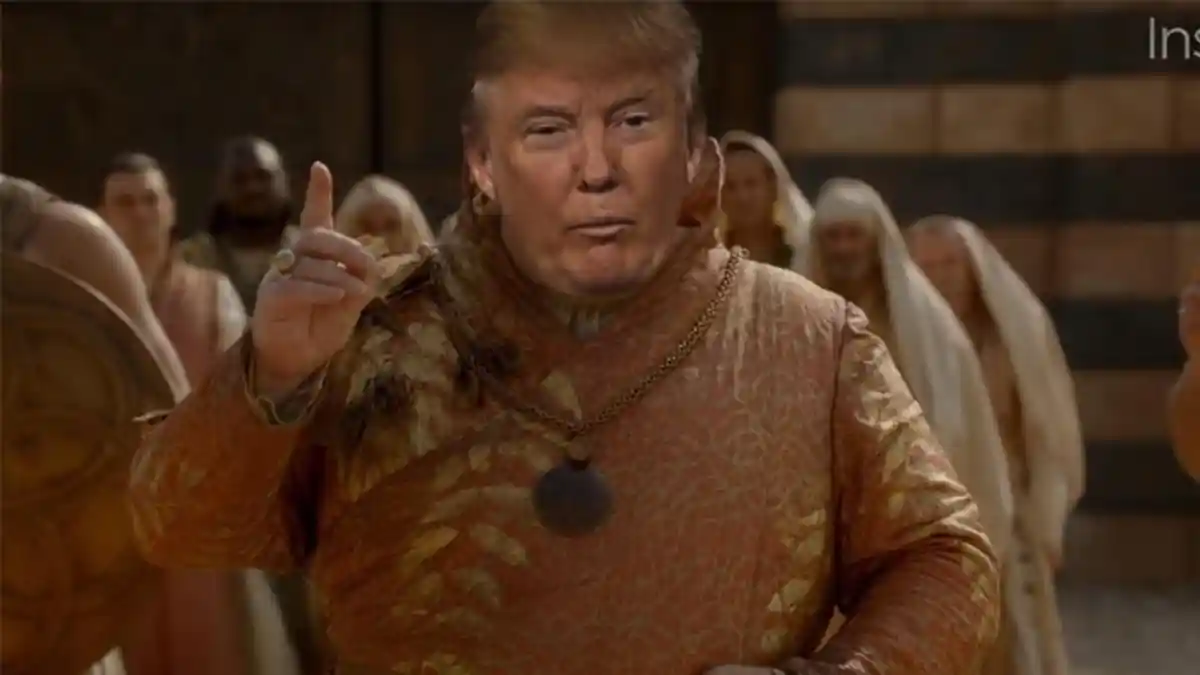 Kocak Abis! Cameo Donald Trump di Game of Thrones Ini Benar-benar Kalahkan Ed Sheeran