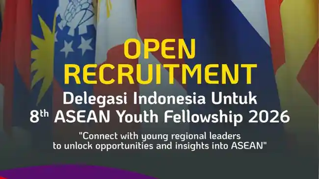 Kemenpora Buka Rekrutmen Delegasi Indonesia untuk ASEAN Youth Fellowship 2026, Cek Syaratnya