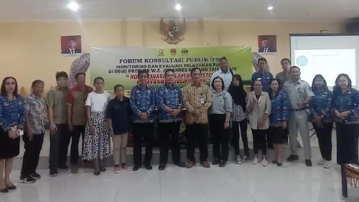 RSUD Prof. Dr. W. Z. Johannes Kupang Tambah Item Standar Pelayanan Publik