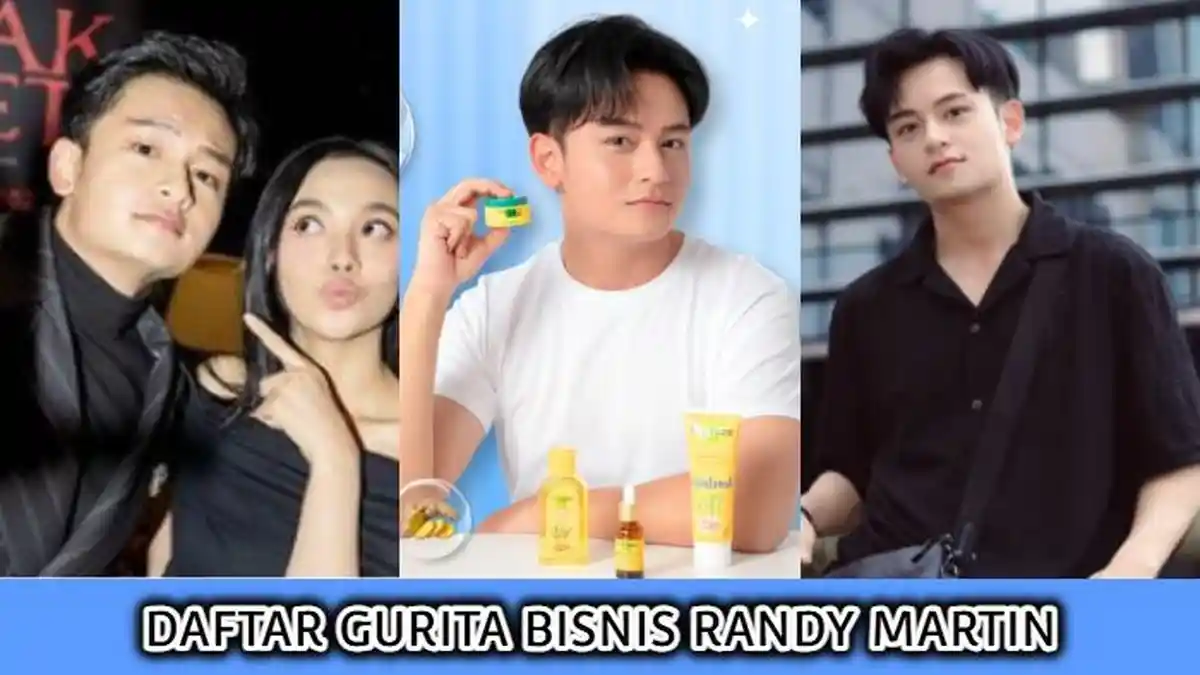 Gurita Bisnis Randy Martin dengan Cuan Menjanjikan, Skincare hingga ...