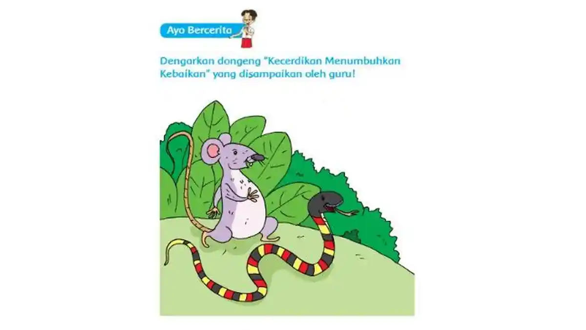 KUNCI JAWABAN Tema 7 Kelas 2 SD Halaman 5, 6 dan 7, Bagaimana Kecerdikan Tikus?