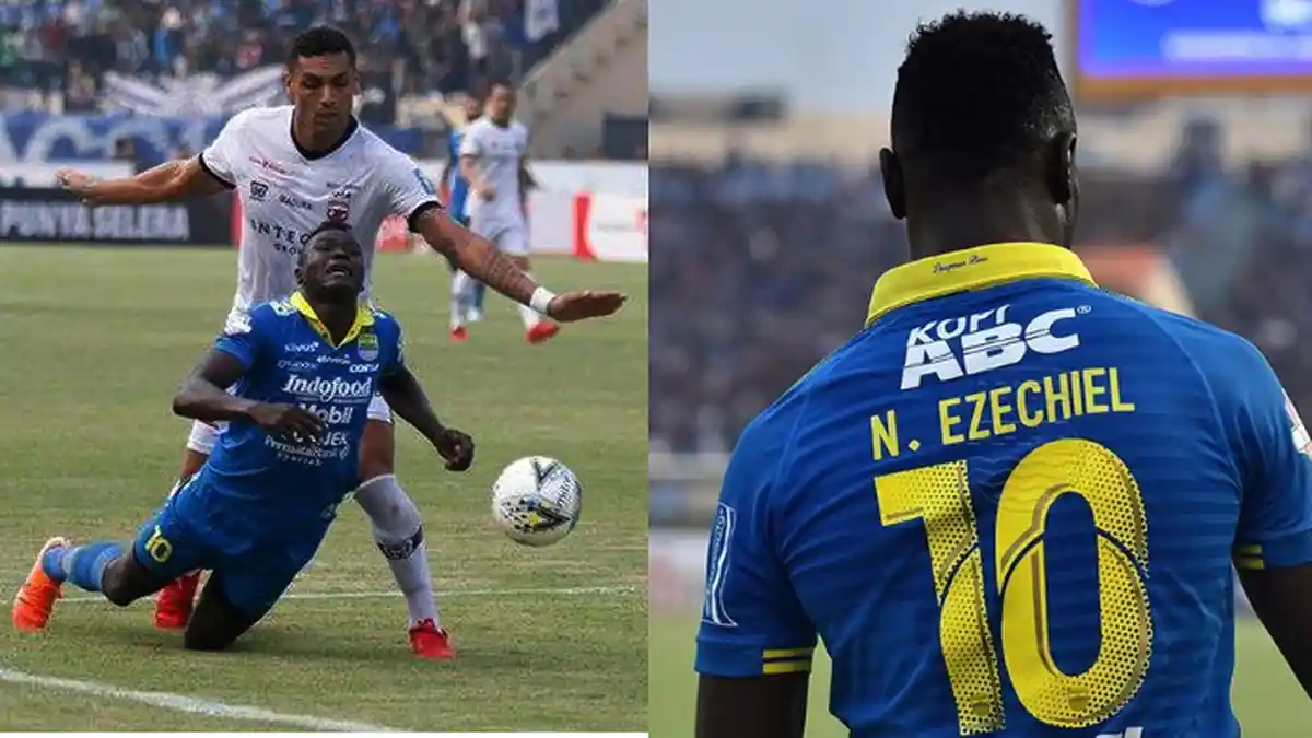 Persib Bandung Tetap Bisa Diperkuat Ezechiel N Douassel, Kabar Baik dari Kondisi Cederanya