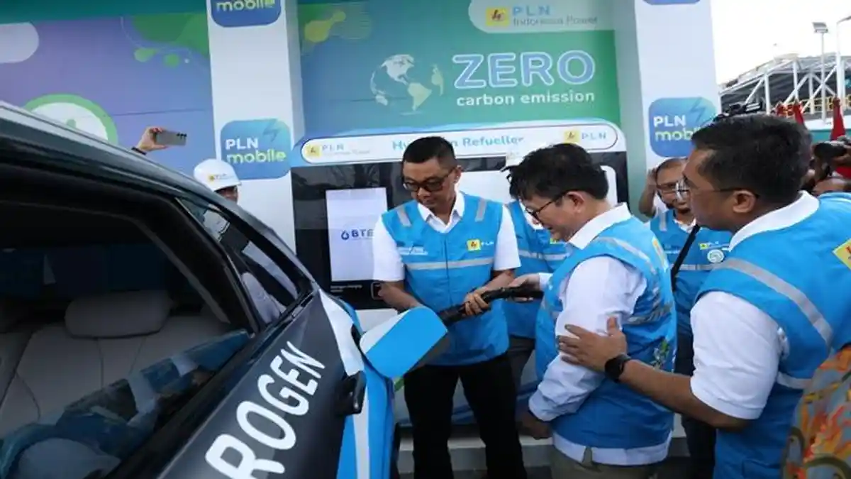 Pertama di Indonesia, PLN Operasikan Stasiun Pengisian Hidrogen untuk Kendaraan