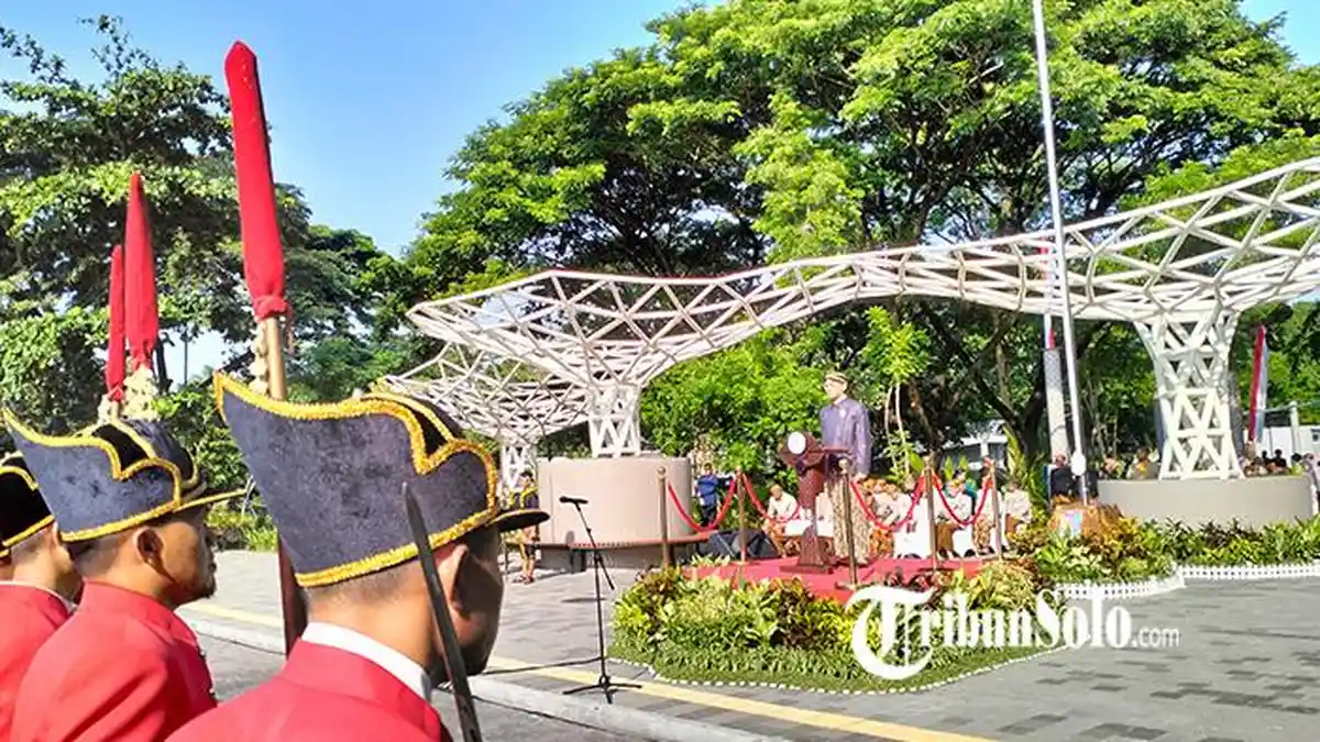 KGPAA Mangkunagoro X Jadi Inspektur Upacara Hari Jadi ke-279 Solo, Kode Penerus Gibran?