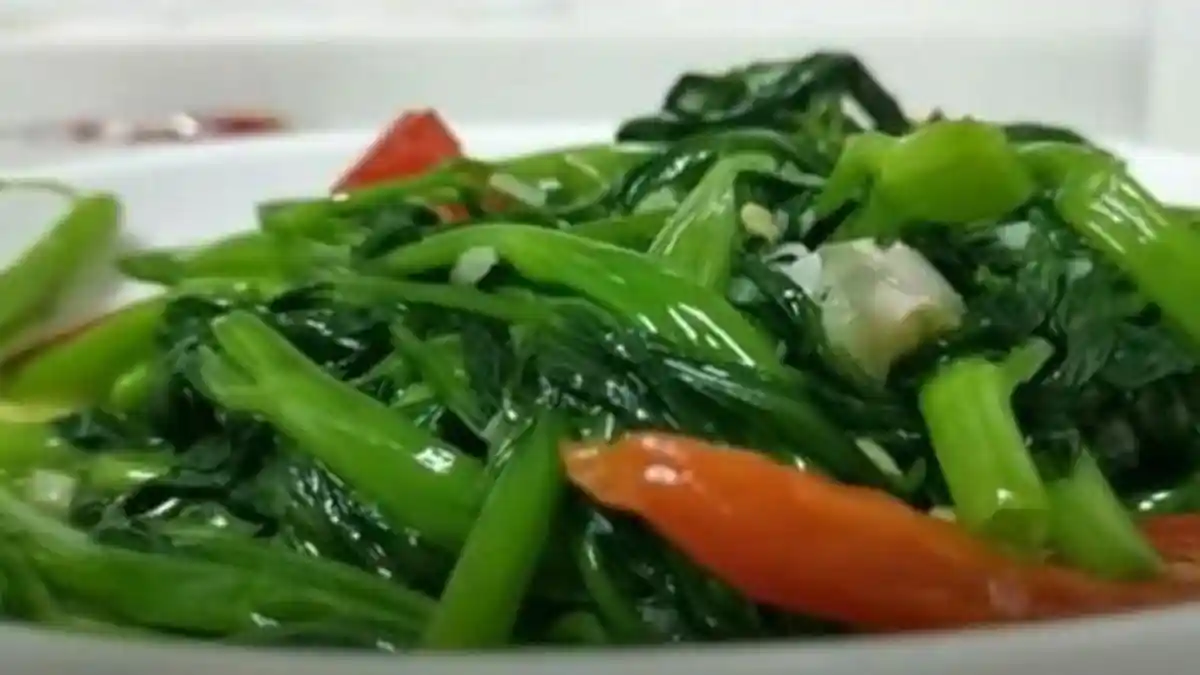 Resep Makanan Sehari-hari, Menu Praktis Hidangan Makan Siang Cah Kangkung Saus Tiram 