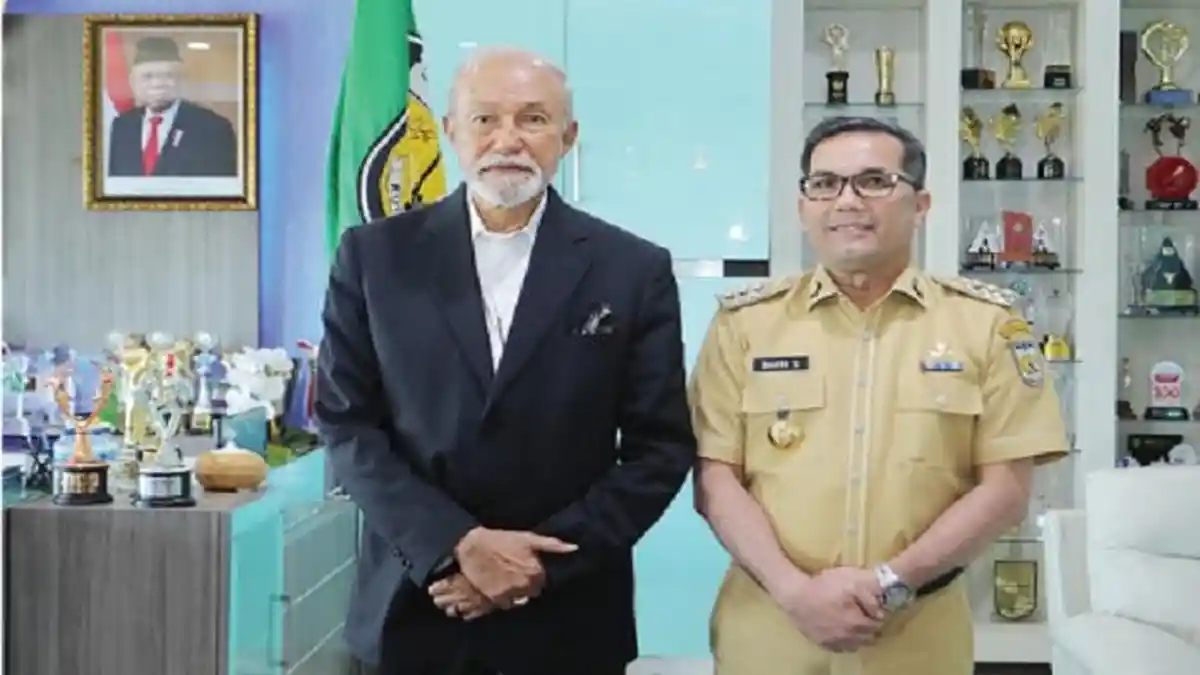 Bakri Siddiq Terima Kunjungan Kehormatan Wali Nanggroe Aceh