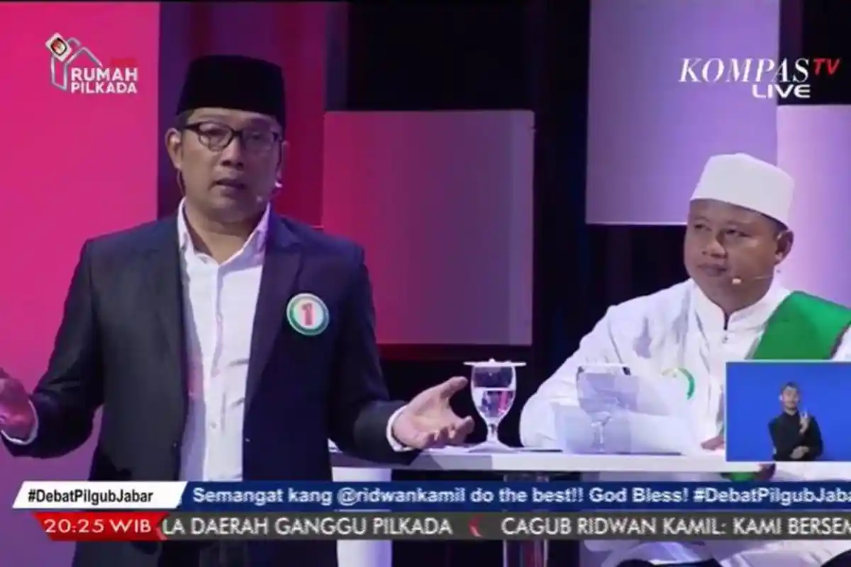 Ridwan Kamil-Uu Unggul dalam Penghitungan Sementara KPU di Kabupaten Bandung