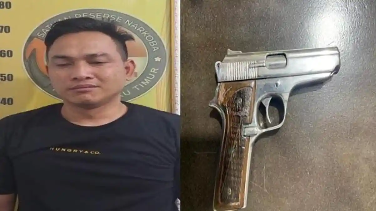 Penggerebekan Narkoba di Gumawang OKU Timur, Polisi Juga Temukan Senpira