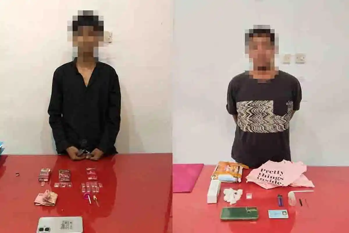 Dua Pengedar Narkoba Ditangkap Satuan Resnarkoba Polres Ketapang, Ini Barang Bukti yang Disita
